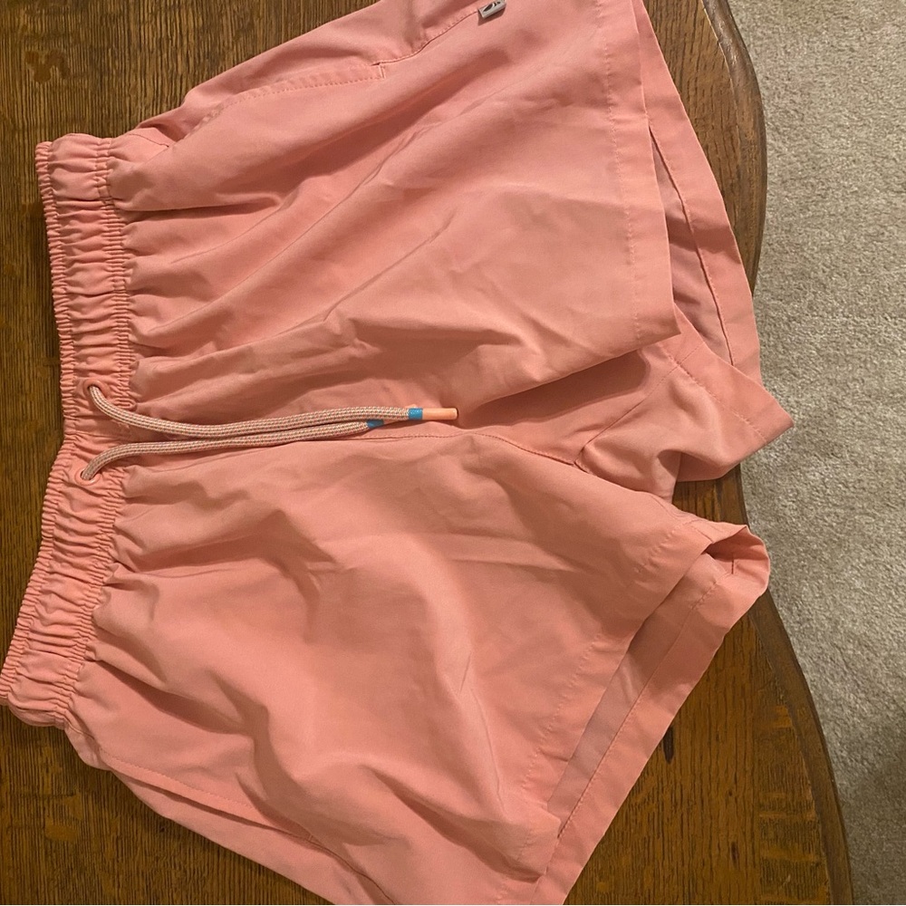 Pink Athletic Shorts with Relaxed Fit and Lightweight Fabric
